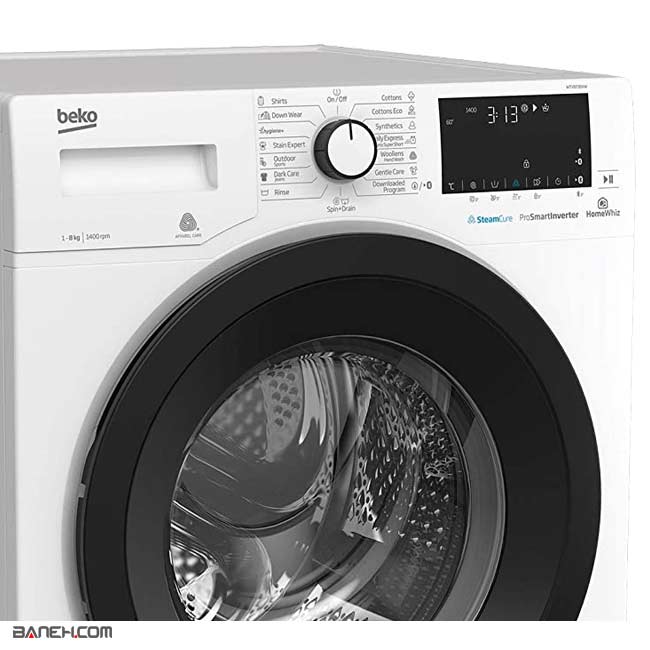 لباسشویی 8 کیلویی سفید بکو 1400 دور درب از جلو Beko WTV 8744 XDOS 3 wtv8736xw 4 لباسشویی 8 کیلویی سفید بکو 1400 دور درب از جلو Beko WTV 8744 XDOS